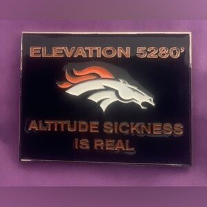 Denver Broncos Customized Coin.